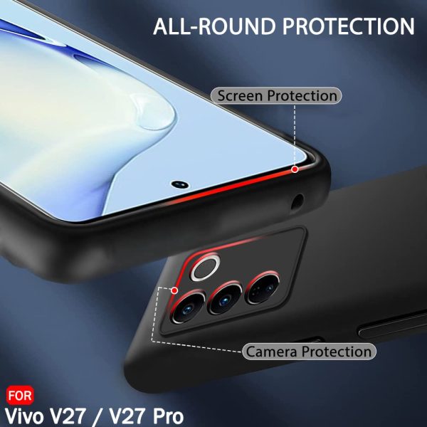 For Vivo V27 Back Cover iBlack New - Image 7