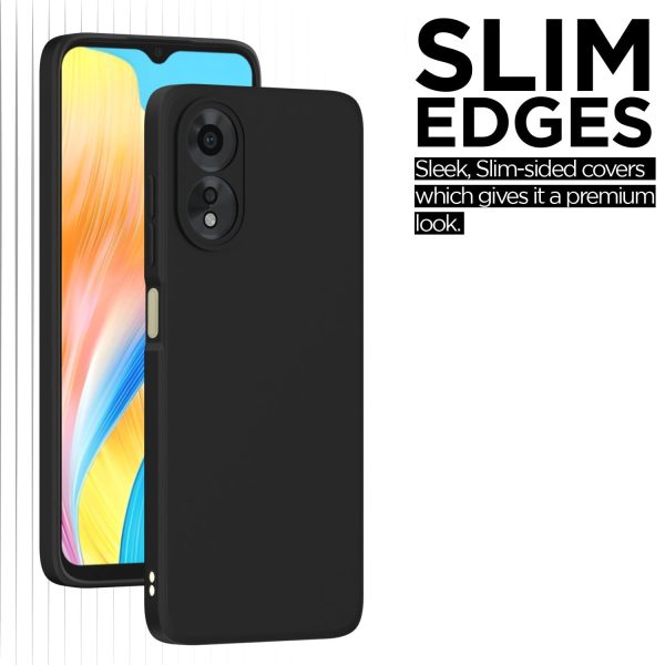 For Oppo A18 Back Cover iBlack New - Image 8
