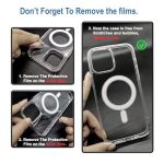 For Apple iPhone 12 Back Cover Black Magsafe New - Image 8