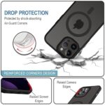 For Apple iPhone 15 Pro Back Cover Black Magsafe New - Image 8