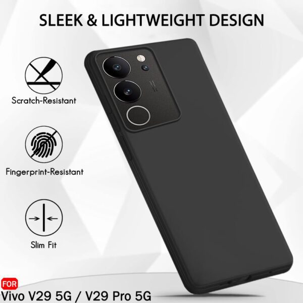 For Vivo V29 Back Cover iBlack New - Image 9