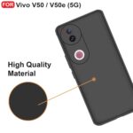 For Vivo V50E Back Cover iBlack New - Image 9