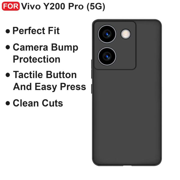 For Vivo Y200 Pro Back Cover iBlack New - Image 8