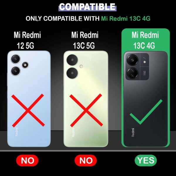 For Redmi MI 13C 4G Back Cover Silicon Case New - Image 9