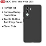 For Vivo V40E Back Cover iBlack New - Image 10