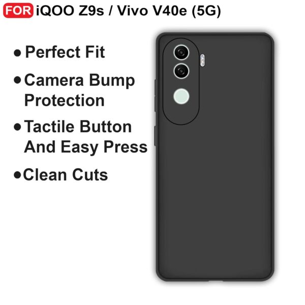 For Vivo V40E Back Cover iBlack New - Image 10