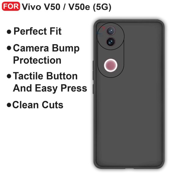 For Vivo V50E Back Cover iBlack New - Image 10
