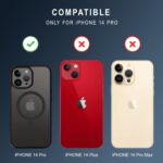 For Apple iPhone 14 Pro Back Cover Black Magsafe New - Image 3