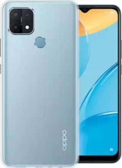 ZIgZag  Oppo A15S Back Cover Transparent