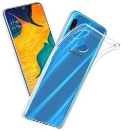 ZIgZag Samsung A20 Back Cover Transparent