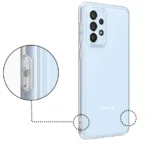 ZIgZag Samsung A33 Back Cover Transparent