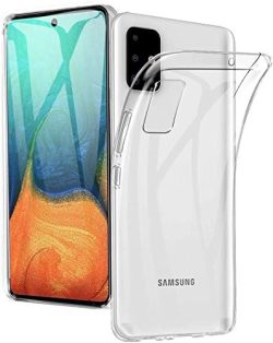 ZIgZag Samsung A51 Back Cover Transparent