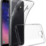 ZIgZag Samsung A6  Back Cover Transparent