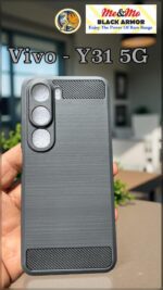 For Vivo Y31 5G Back Cover Black Armor New - Image 9