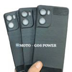 For Moto G06 Power Back Cover Black Armor New