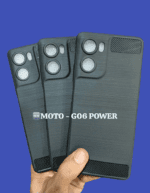 For Moto G06 Power Back Cover Black Armor New - Image 2