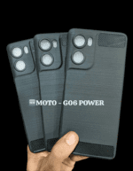 For Moto G06 Power Back Cover Black Armor New - Image 6