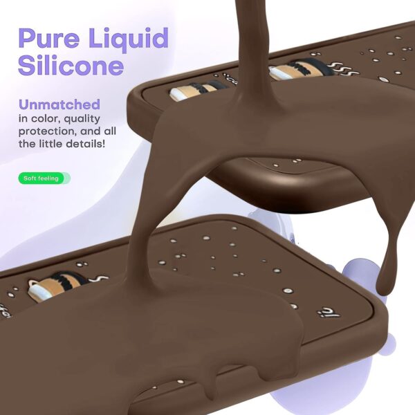 For Samsung Galaxy A07 Back Cover Girlish Coffee Case New - Image 7