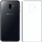 ZIgZag Samsung J6+  Back Cover Transparent