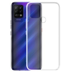 ZIgZag Tecno Pova  Back Cover Transparent