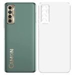 ZIgZag Tecno Camon 17 Back Cover Transparent