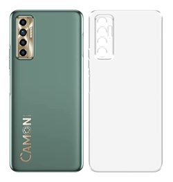 ZIgZag Tecno Camon 17 Back Cover Transparent