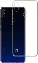 ZIgZag Tecno Ace 2X Back Cover Transparent