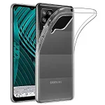 ZIgZag Samsung M12/F12  Back Cover Transparent
