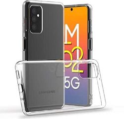 ZIgZag Samsung M52 5G  Back Cover Transparent