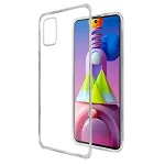 ZIgZag Samsung M51 Back Cover Transparent