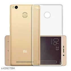 ZIgZag  Redmi MI 3s Prime Back Cover Transparent
