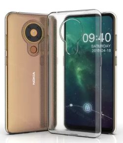 ZIgZag Nokia NK 5.3 Back Cover Transparent