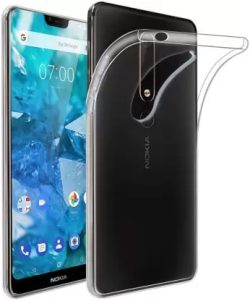 ZIgZag Nokia NK 7.1 Back Cover Transparent
