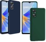 For Oppo A17 Back Cover Silicon Case New