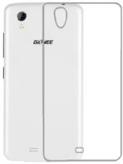 ZIgZag Gionee P4s Back Cover Transparent