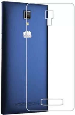 ZIgZag MICROMAX Q413   Back Cover Transparent