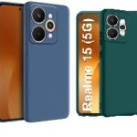 For Realme 15 5G Back Cover Silicon Case New
