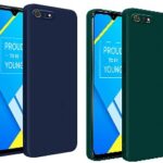 For Realme C2 Back Cover Silicon Case New