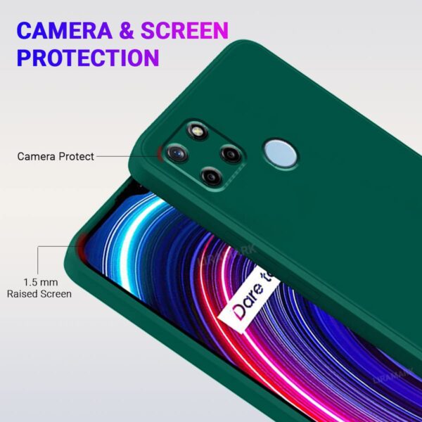For Realme C25Y Back Cover Silicon Case New - Image 17