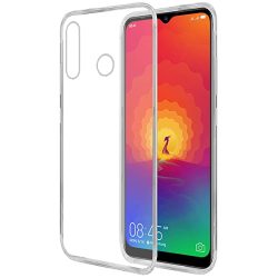 ZIgZag Tecno Spark 4  Back Cover Transparent