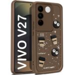 For Vivo V27 Back Cover Girlish Coffee Case New