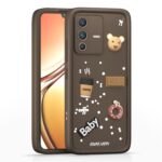 For Vivo V23 PRO 5G Back Cover Girlish Coffee Case New