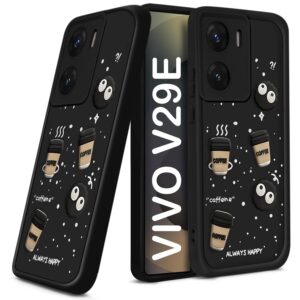 Vivo V29E Back Cover Girlish Coffee