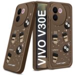 For Vivo V30E Back Cover Girlish Coffee Case New