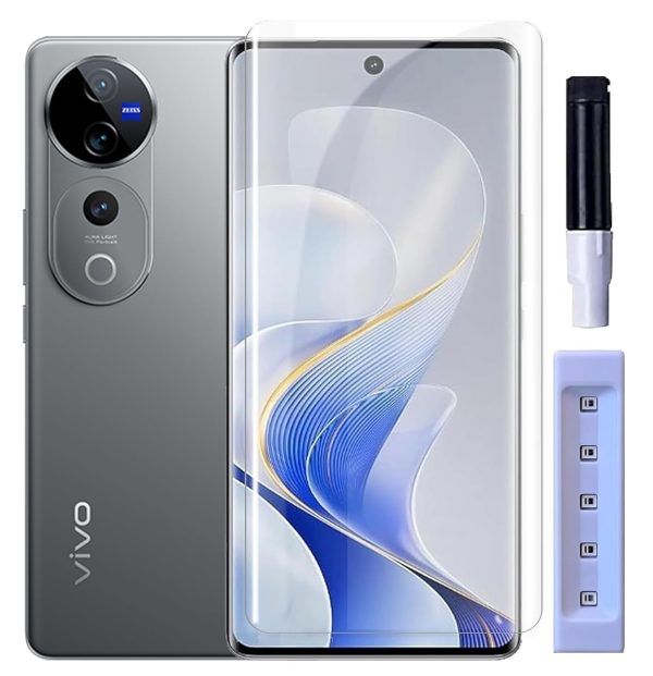 For VIVO T3 ULTRA UV Tempered Glass New - Image 2