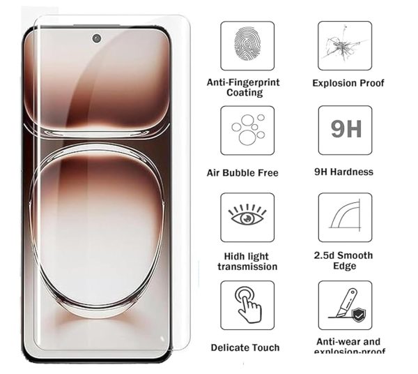 For VIVO T3 ULTRA UV Tempered Glass New - Image 5