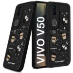 For Vivo V50E 5G Back Cover Girlish Coffee Case New