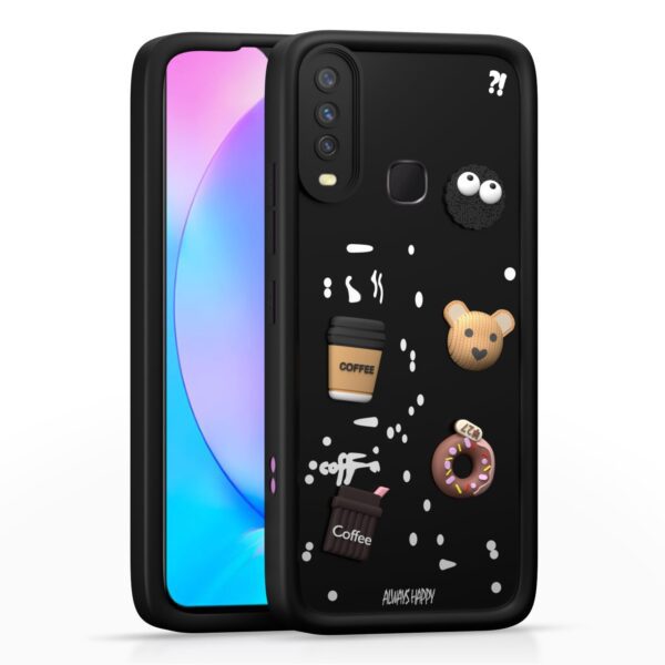 For Vivo Y12 Back Cover Girlish Coffee Case New - Image 5