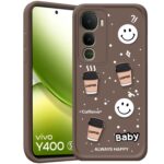 For Vivo Y400 5G Back Cover Girlish Coffee Case New - Image 9