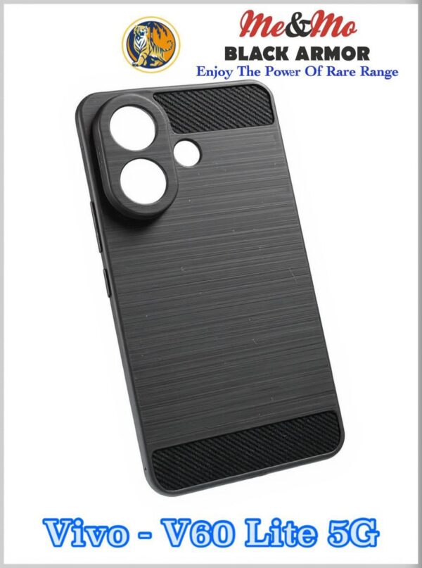 For Vivo V60 Lite 5G Back Cover Black Armor New - Image 11
